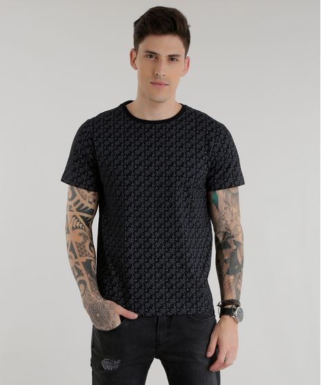 Camiseta-Estampada-de-Coqueiros-Preta-8519009-Preto_1