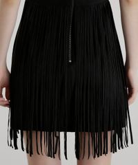 Vestido-em-Suede-com-Franjas-Pat-Pat-s-Preto-8457884-Preto_4