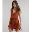 Vestido-em-Suede-com-Franjas-Pat-Pat-s-Caramelo-8457884-Caramelo_1