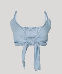 Top-Cropped-Jeans-Feminino-Salinas-com-Amarracao-Decote-V-Azul-Claro-9809277-Azul_Claro_5