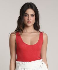 Regata-Feminina-Salinas-com-Linho-Cavada--Decote-V--Vermelha-9792995-Vermelho_1