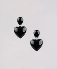 Brinco-Feminino-Salinas-Coracao-Preto-9771543-Preto_2