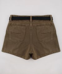Short-de-Sarja-Infantil-Cargo-com-Cinto-Verde-Militar-9794718-Verde_Militar_2