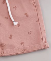 Bermuda-de-Sarja-Infantil-Estampada-Tropical-com-Bolso-e-Cordao-Rose-9761834-Rose_4