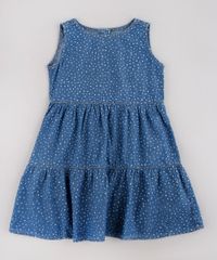 Vestido-Jeans-Infantil-Estampado-de-Poa-Sem-Manga-Azul-Medio-9749456-Azul_Medio_1