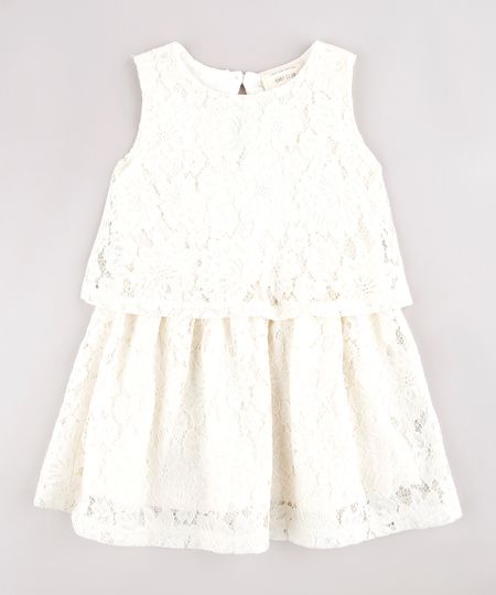 Vestido-Infantil-em-Renda-com-Sobreposicao-Sem-Manga-Off-White-9583058-Off_White_1 Vestido-Infantil-em-Renda-com-Sobreposicao-Sem-Manga-Off-White-9583058-Off_White_1