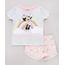 Pijama-Infantil-Minnie-Manga-Curta-Cinza-Mescla-Claro-9751959-Cinza_Mescla_Claro_1