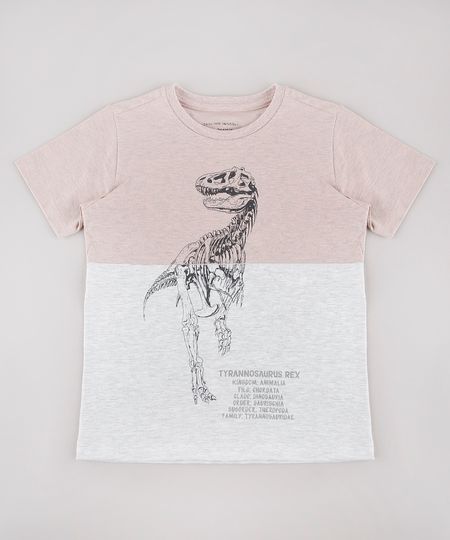 Camiseta-Infantil-Dinossauro-Tyrannosaurus-Rex-com-Recorte-Manga-Curta-Rose-9734839-Rose_1