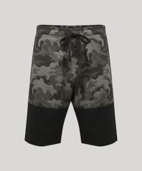 Bermuda-Masculina-Relaxed-em-Moletom-com-Recorte-Camuflado-Chumbo-9254359-Chumbo_5