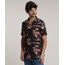 Camisa-Masculina-Tradicional-Estampada-Tropical-com-Esqueleto-Manga-Curta-Preta-9729734-Preto_1