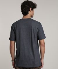Camiseta-Masculina-Lisa-Simpson-Manga-Curta-Gola-Careca-Cinza-Mescla-Escuro-9746238-Cinza_Mescla_Escuro_2
