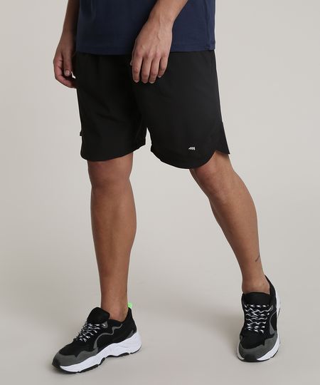 Bermuda-Masculina-Basica-Esportiva-Ace-com-Bolsos-Preta-9654402-Preto_1
