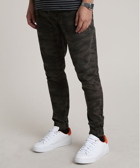 Calca-de-Sarja-Masculina-Jogger-Skinny-Estampada-Camuflada-Verde-Militar-9735975-Verde_Militar_1