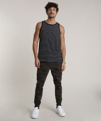 Calca-de-Sarja-Masculina-Jogger-Skinny-Estampada-Camuflada-Verde-Militar-9735975-Verde_Militar_3