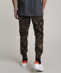 Calca-de-Sarja-Masculina-Jogger-Skinny-Estampada-Camuflada-Marrom-9772188-Marrom_4