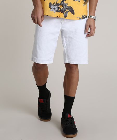 Bermuda-de-Sarja-Masculina-Slim-com-Bolsos-Off-White-9753247-Off_White_1