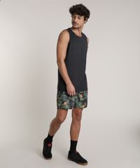 Short-Masculino-Estampado-de-Abacaxi-com-Bolso-Preto-9513690-Preto_3