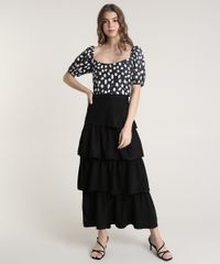 Blusa-Feminina-Mindset-Cropped-Estampada-de-Poa-Manga-Bufante-Decote-Reto-Preta-9830528-Preto_3