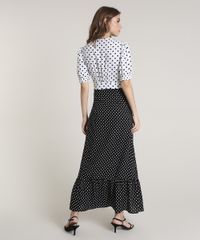 Vestido-Feminino-Mindset-Longo-Bicolor-Estampado-de-Poa-Manga-Curta-Preto-9843828-Preto_2