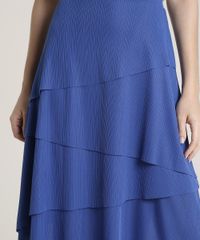 Saia-Feminina-Mindset-Midi-Texturizada-em-Camadas-Assimetricas-Azul-9837420-Azul_4