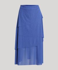 Saia-Feminina-Mindset-Midi-Texturizada-em-Camadas-Assimetricas-Azul-9837420-Azul_5