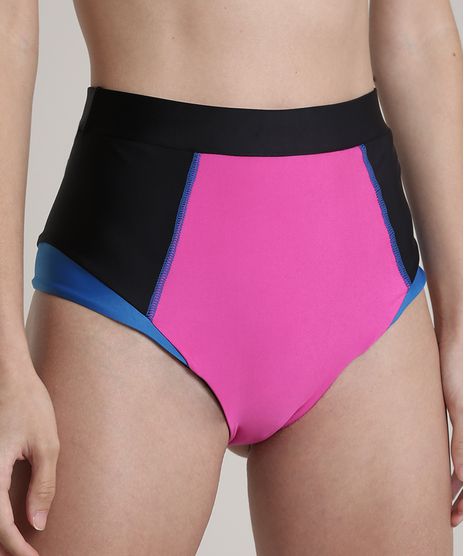 Biquini-Calcinha-Blueman-Hot-Pant-Color-Block-com-Protecao-UV50--Preto-9733169-Preto_1