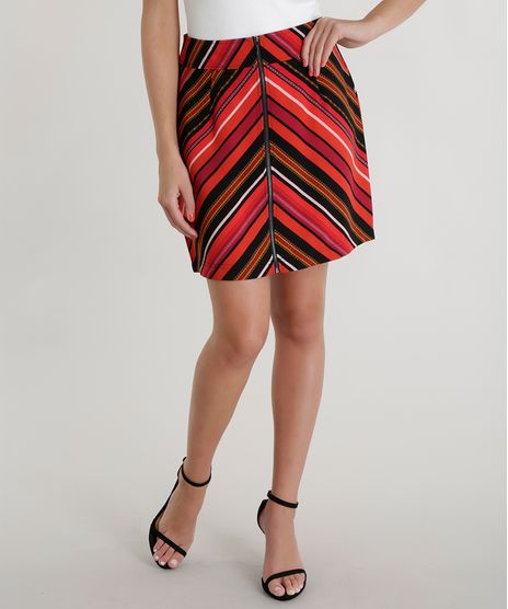 Saia-Evase-Estampada-Etnica-Vermelha-8466386-Vermelho_1