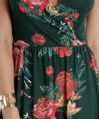 Vestido-Estampado-Floral-Verde-Escuro-8597558-Verde_Escuro_4