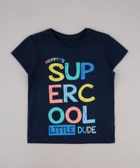 Camiseta-Infantil--Super-Cool--Manga-Curta-Azul-Marinho-9735159-Azul_Marinho_1