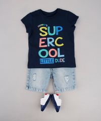 Camiseta-Infantil--Super-Cool--Manga-Curta-Azul-Marinho-9735159-Azul_Marinho_3