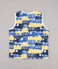 Regata-Infantil-Estampada-de-Carrinhos-Branca-9761497-Branco_2
