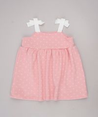 Vestido-Infantil-Estampado-de-Coracoes-com-Laco-Alcas-Finas-Rosa-9664220-Rosa_1