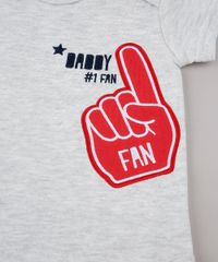Body-Infantil--Daddy--1-Fan--Manga-Curta-Cinza-Mescla-Claro-9586958-Cinza_Mescla_Claro_4