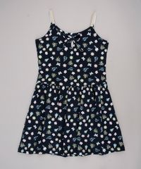 Vestido-Infantil-Estampado-Floral-com-Laise-Alcas-Finas-Azul-Escuro-9763542-Azul_Escuro_2