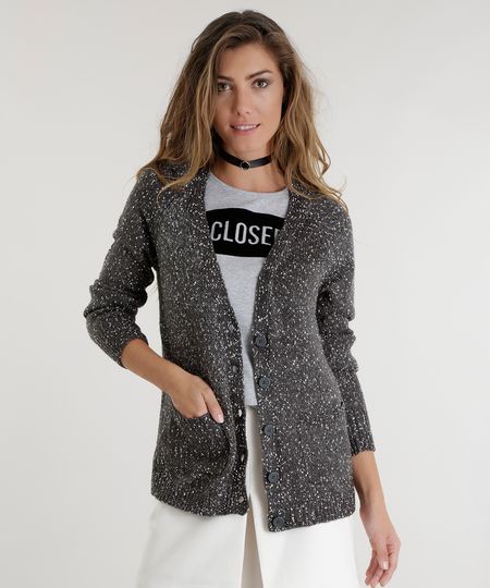 Cardigan-em-Trico-Chumbo-8486454-Chumbo_1 Cardigan-em-Trico-Chumbo-8486454-Chumbo_1