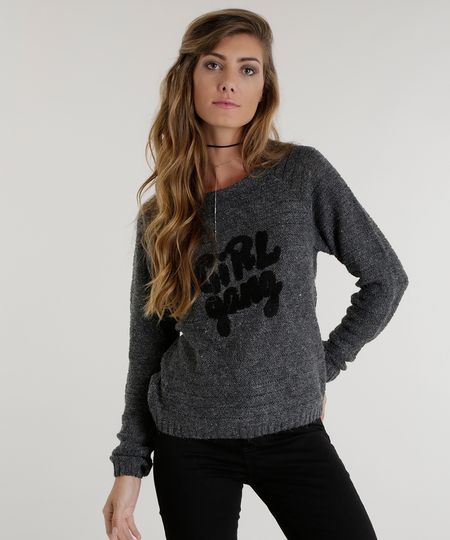 Sueter-em-Trico--Girl-Gang--Cinza-Escuro-8486436-Cinza_Escuro_1 Sueter-em-Trico--Girl-Gang--Cinza-Escuro-8486436-Cinza_Escuro_1