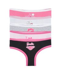 Kit-de-5-Calcinhas-Barbie-Multicor-8594854-Multicor_1