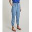 Calca-Jeans-Feminina-Jogger-Cargo-Cintura-Alta-com-Amarracao-Azul-Claro-9722126-Azul_Claro_1