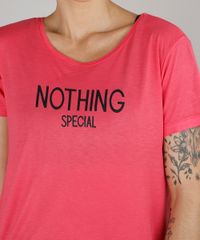 Blusa-Feminina-Esportiva-Ace--Nothing-Special--Manga-Curta-Decote-Redondo-Rosa-Escuro-9787349-Rosa_Escuro_4
