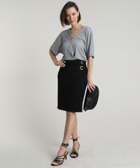 Blusa-Feminina-Transpassada-Canelada-Manga-Curta-Decote-V-Cinza-Mescla-9566507-Cinza_Mescla_3