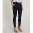 Calca-Legging-Feminina-Cintura-Alta-Estampada-Risca-de-Giz-em-Jacquard-com-Bolsos-Azul-Marinho-9642531-Azul_Marinho_1