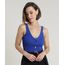 Regata-Feminina-Canelada-em-Trico-com-Botoes-Alca-Larga-Decote-V-Azul-Royal-9656570-Azul_Royal_1