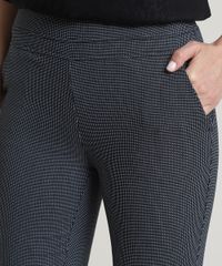 Calca-Legging-Feminina-Cintura-Alta-Estampada-de-Poa-em-Jacquard-com-Bolsos-Preta-9642532-Preto_4