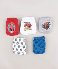 Kit-de-5-Cuecas-Infantis-Slip-Homem-Aranha-Multicor-9039669-Multicor_5