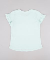 Blusa-Infantil-Flamingos-com-Paetes-Manga-Curta-Verde-Claro-9748622-Verde_Claro_2