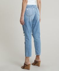 Calca-Jeans-Feminina-Boyfriend-Cintura-Media-Destroyed-com-Bolsos-Azul-Claro-9750186-Azul_Claro_2