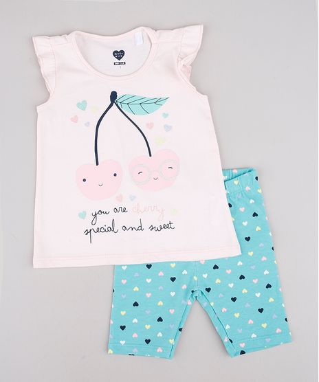 Conjunto-Infantil-de-Regata-com-Babado-Rosa-Claro---Bermuda-Estampada-de-Coracoes-Verde-Agua-9742275-Verde_Agua_1