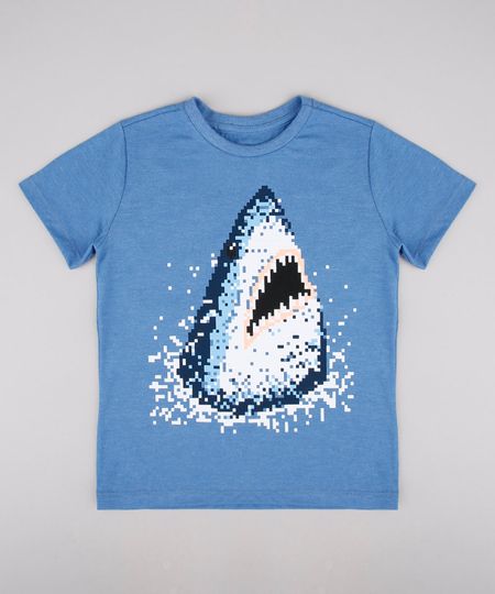 Camiseta-Infantil-Tubarao-Manga-Curta-Azul-9736748-Azul_1 Camiseta-Infantil-Tubarao-Manga-Curta-Azul-9736748-Azul_1