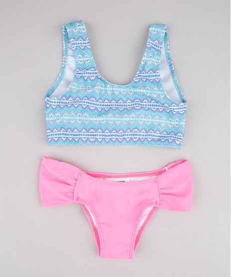 Biquini-Infantil-Estampado-Etnico-com-Protecao-UV50--Azul-9740729-Azul_1
