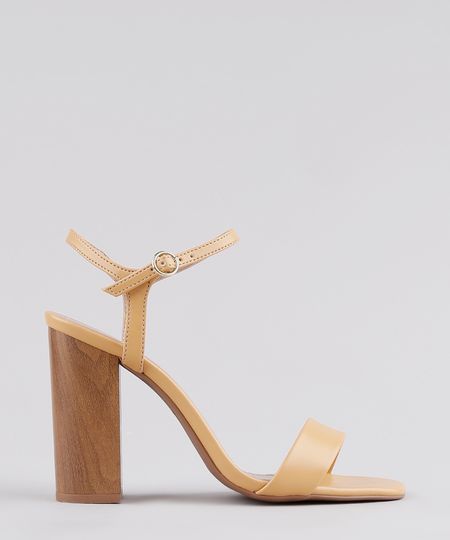 Sandalia-Feminina-Oneself-Salto-Alto-Grosso-Mostarda-9702684-Mostarda_1